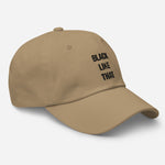 BLACK LIKE THAT DAD HAT (KHAKI)