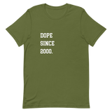DOPE SINCE 2000 COLLEGIATE TEE
